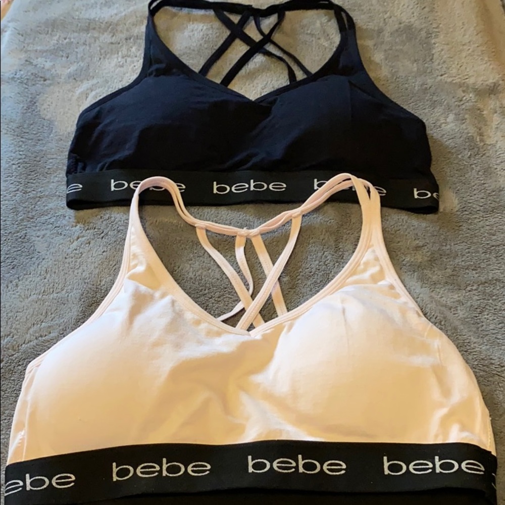 Bebe padded sport bras